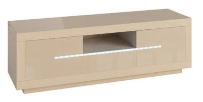 Image of Monte Carlo Cream Entertainment Unit with LED