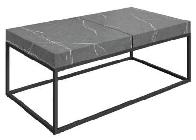 Delma Grey Marble Effect 110cm Coffee Table