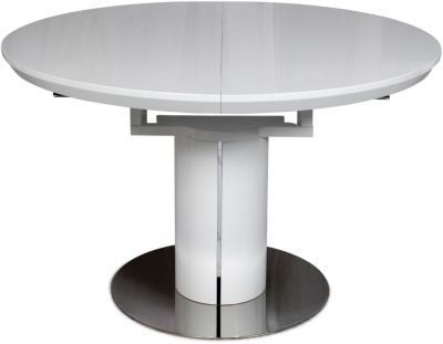 Product photograph of Bryson High Gloss Butterfly Extending Dining Table from Choice Furniture Superstore