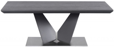 Product photograph of Joyce Grey Ceramic Coffee Table from Choice Furniture Superstore