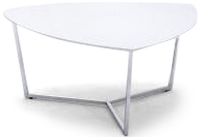 Product photograph of Cisco White High Gloss Coffee Table from Choice Furniture Superstore