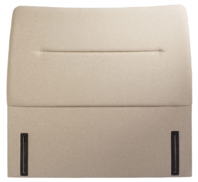 Product photograph of Austin Sand Fabric Floor Standing Headboard from Choice Furniture Superstore