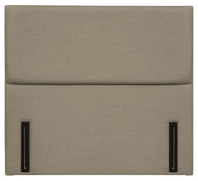 Product photograph of St Tropez Fudge Fabric Floor Standing Headboard from Choice Furniture Superstore