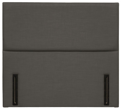 Product photograph of St Tropez Slate Floorstanding Fabric Headboard from Choice Furniture Superstore