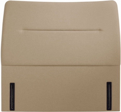 Product photograph of Austin Beige Floorstanding Fabric Headboard from Choice Furniture Superstore