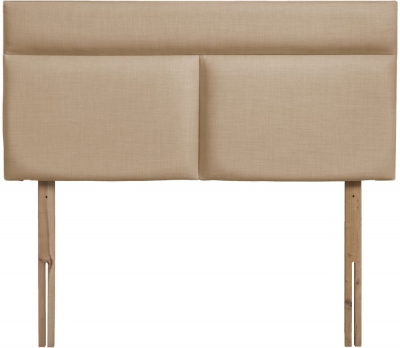 Product photograph of Bella Oatmeal Fabric Headboard from Choice Furniture Superstore