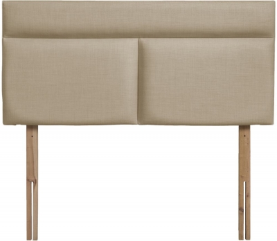 Product photograph of Bella Sand Fabric Headboard from Choice Furniture Superstore