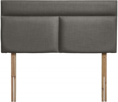 Product photograph of Bella Slate Fabric Headboard from Choice Furniture Superstore