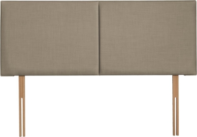 Product photograph of Cairo Fudge Fabric Headboard from Choice Furniture Superstore