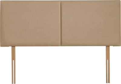 Product photograph of Cairo Oatmeal Fabric Headboard from Choice Furniture Superstore