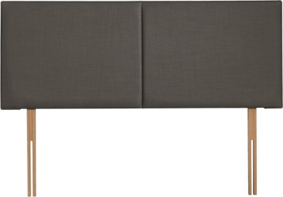 Product photograph of Cairo Slate Fabric Headboard from Choice Furniture Superstore