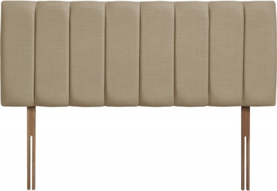 Product photograph of Florence Sand Fabric Headboard from Choice Furniture Superstore