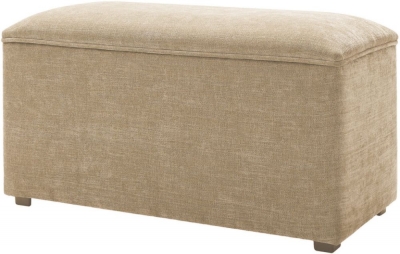 Product photograph of Large Fabric Ottoman from Choice Furniture Superstore