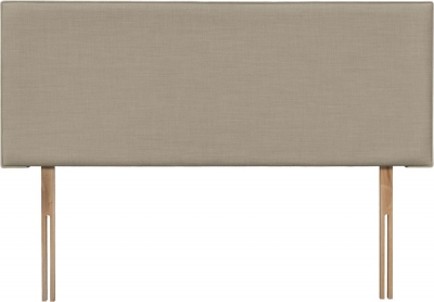 Product photograph of Luxor Fudge Fabric Headboard from Choice Furniture Superstore