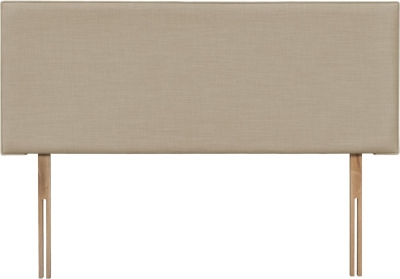 Product photograph of Luxor Sand Fabric Headboard from Choice Furniture Superstore