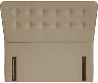 Product photograph of Manhattan Sand Fabric Floor Standing Headboard from Choice Furniture Superstore