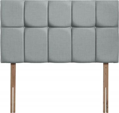 Product photograph of Milan Sky Fabric Headboard from Choice Furniture Superstore