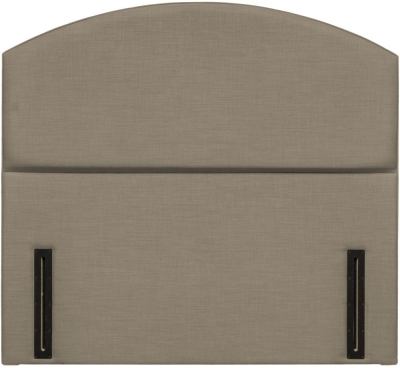 Product photograph of Monaco Fudge Fabric Headboard from Choice Furniture Superstore