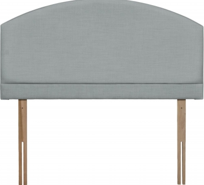 Product photograph of Monaco Sky Floorstanding Fabric Headboard from Choice Furniture Superstore