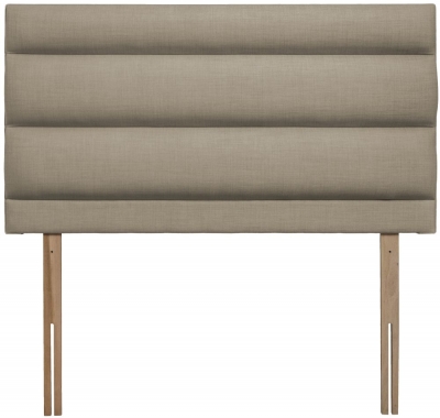 Product photograph of Monza Fudge Fabric Headboard from Choice Furniture Superstore
