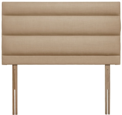 Product photograph of Monza Oatmeal Fabric Headboard from Choice Furniture Superstore
