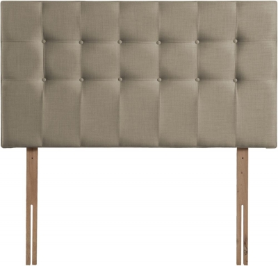 Product photograph of Ravello Fudge Fabric Headboard from Choice Furniture Superstore