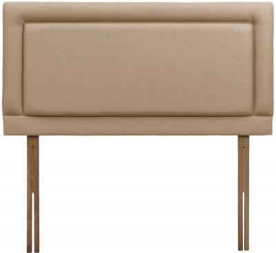 Product photograph of Rimini Oatmeal Fabric Headboard from Choice Furniture Superstore