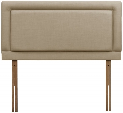 Product photograph of Rimini Sand Fabric Headboard from Choice Furniture Superstore
