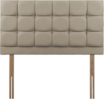 Product photograph of Roma Fudge Fabric Headboard from Choice Furniture Superstore