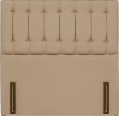 Product photograph of Tamar Grand Floor Standing Oatmeal Fabric Headboard from Choice Furniture Superstore