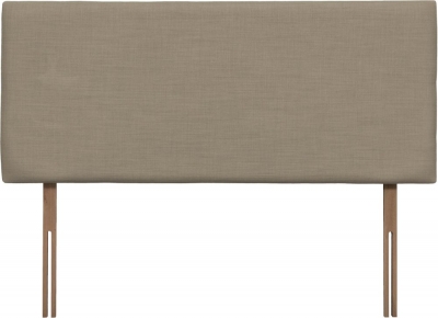 Product photograph of Taurus Fudge Fabric Headboard from Choice Furniture Superstore