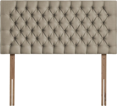 Product photograph of Tiffany Fudge Fabric Headboard from Choice Furniture Superstore