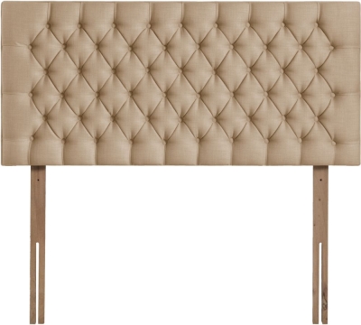 Product photograph of Tiffany Oatmeal Fabric Headboard from Choice Furniture Superstore