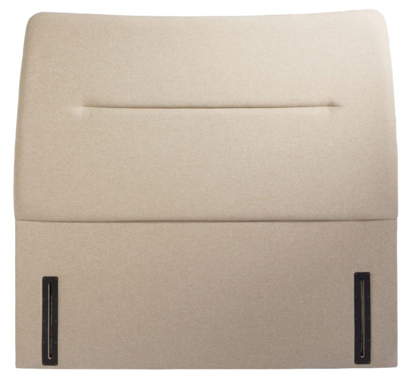Austin Sand Fabric Floor Standing Headboard