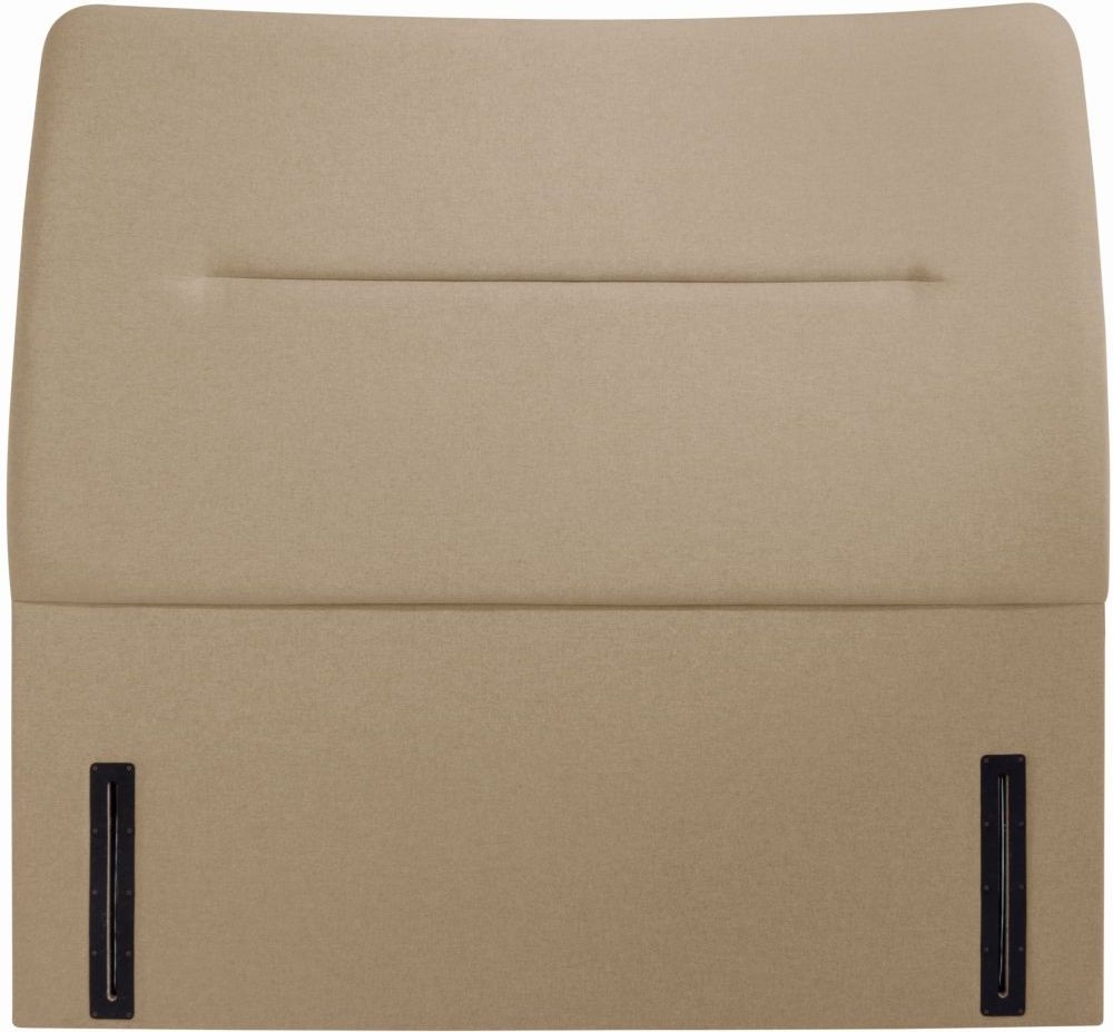 Austin Beige Fabric Floor Standing Headboard