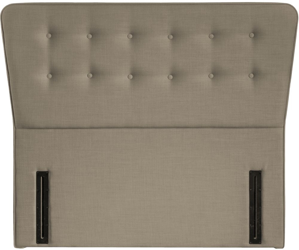 Manhattan Fudge Fabric Floor Standing Headboard