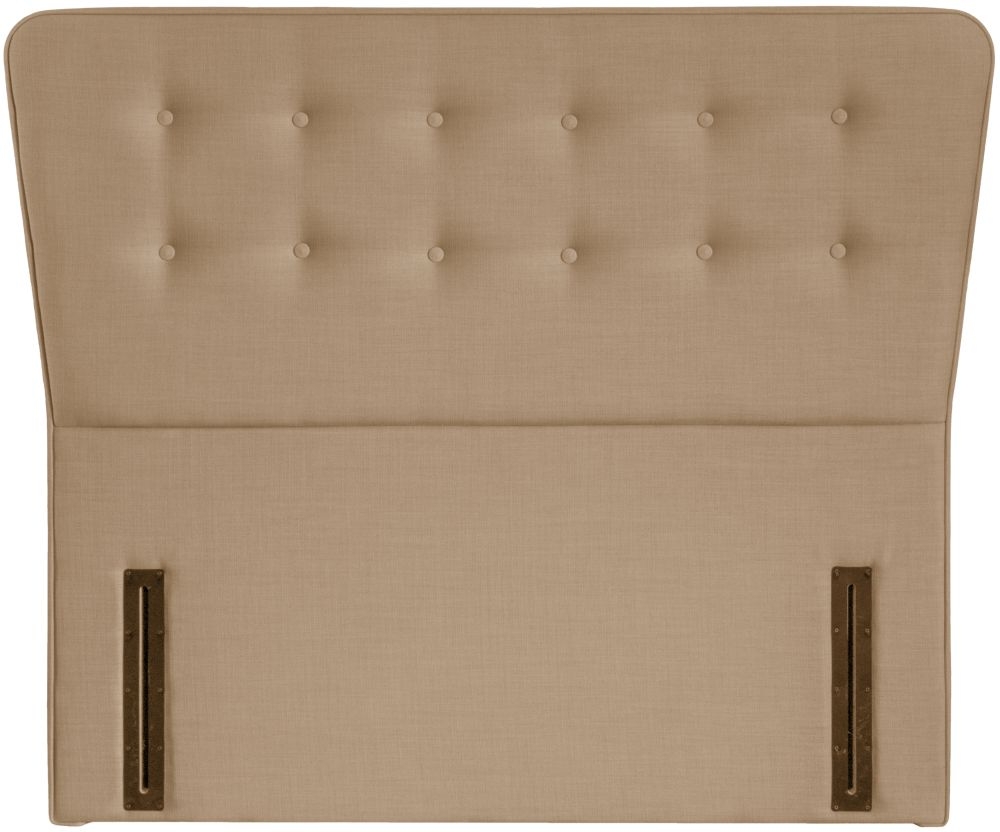 Manhattan Oatmeal Fabric Floor Standing Headboard