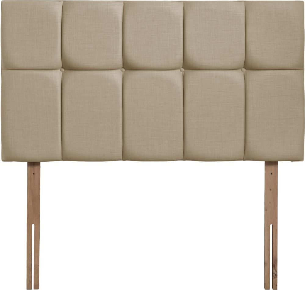 Milan Sand Fabric Headboard
