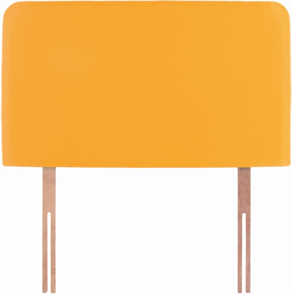 Starburst Yellow Fabric Children Headboard