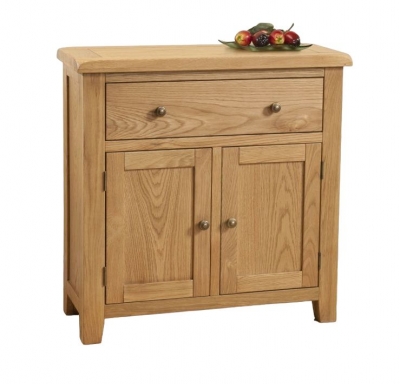Product photograph of Dorset Oak Small Sideboard from Choice Furniture Superstore