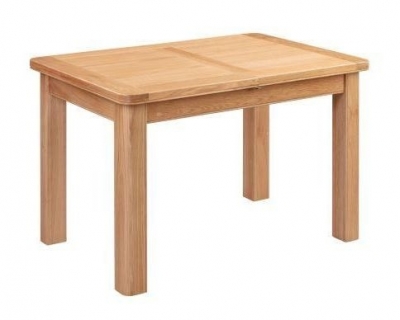 Product photograph of Clarion 120cm - 153cm Extending Dining Table from Choice Furniture Superstore