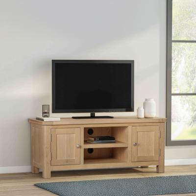 Hayley Oak 2 Door Tv Unit 120cm