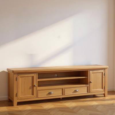 Janelle Oak Extra Large Storage Tv Unit