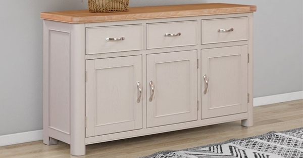 Papaya Trading Clarion Oak and Grey Painted