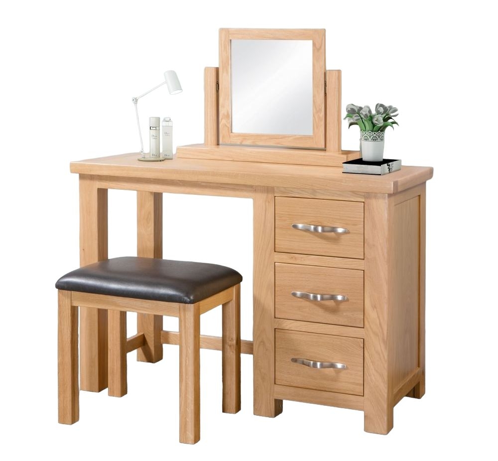 Cambridge Oak Dressing Table Set