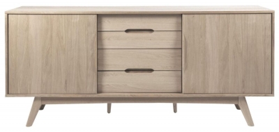 Product photograph of Maceo 2 Sliding Door 4 Drawer Large Sideboard from Choice Furniture Superstore