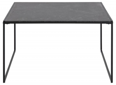 Product photograph of Iselin Black Melamine Top Square Large Coffee Table from Choice Furniture Superstore