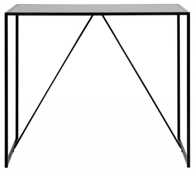Product photograph of Salvo Black Bar Table from Choice Furniture Superstore