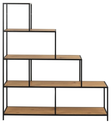 Product photograph of Salvo Large Bookcase With 4 Shelves from Choice Furniture Superstore