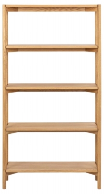 Image of Bairoil Open Tall Bookcase with 4 Shelves